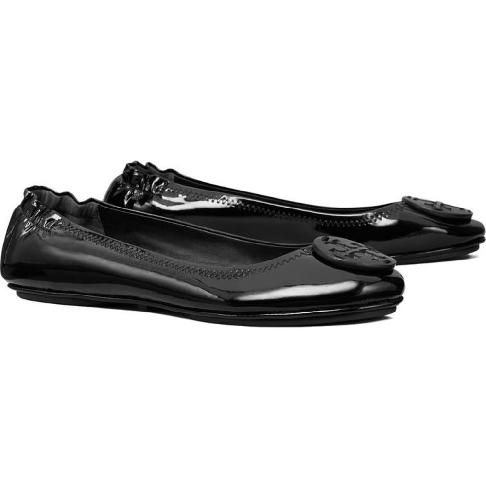 Tory Burch Black Flats